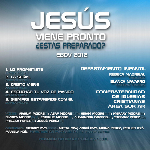 Jesús viene pronto